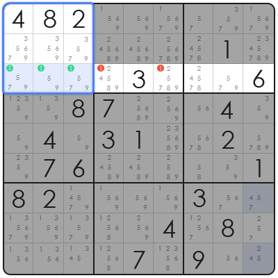 sudoku tips when stuck